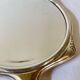 Art Deco hand mirror in silvered metal and bevelled glass – Circa 1930
