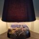Table lamp with its vintage ceramic lampshade