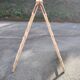 Workshop step stool in wood