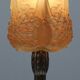 Lampe de table Art Nouveau par Muller Frères pour Hettier & Vincent, France ca. 1