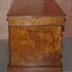Rare oak partner's desk by Howard & Sons circa 1880 with leather.