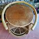 Bar tonneau rotin vintage