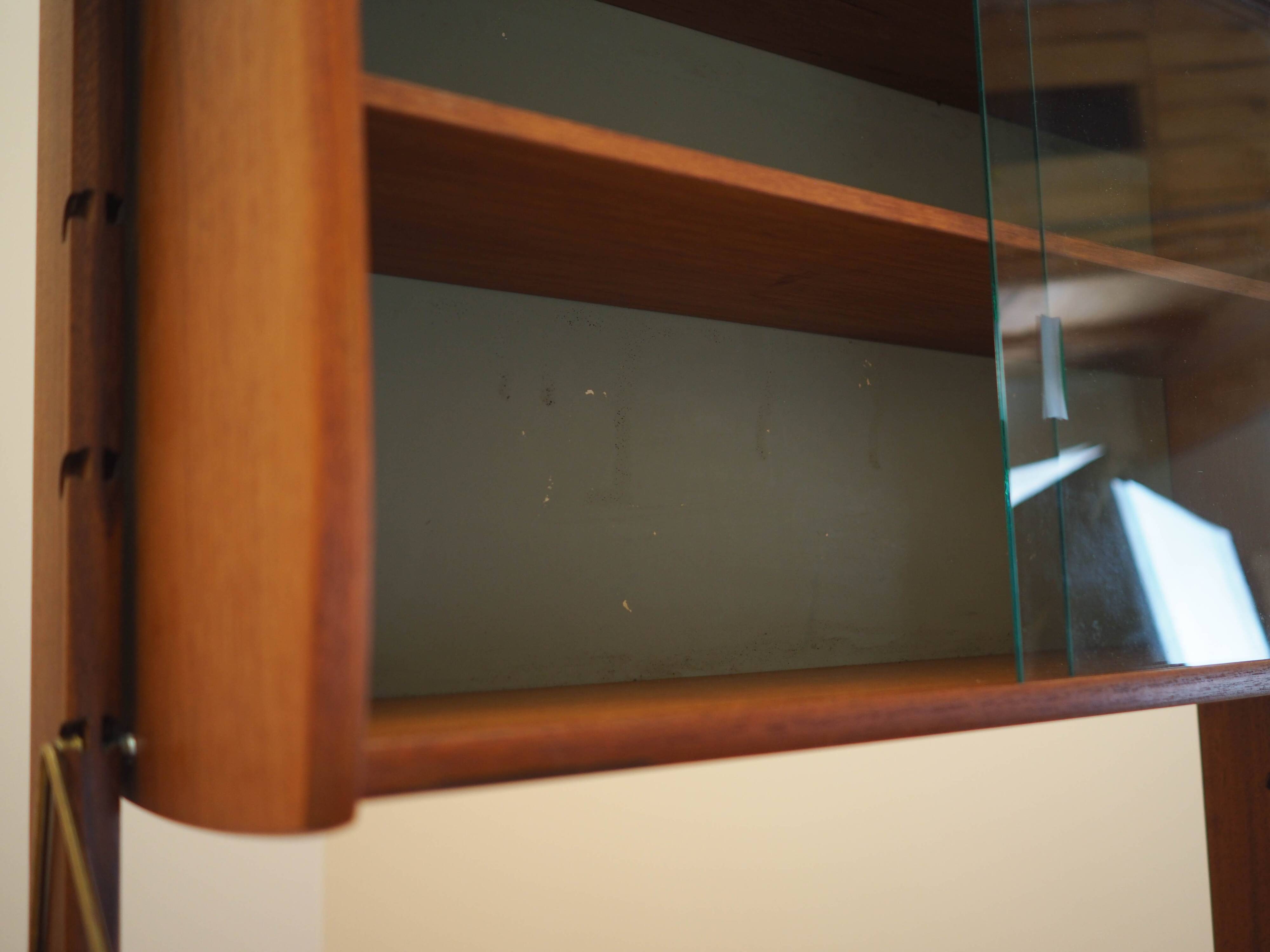 Teak modular shelving unit, Norwegian design, 1960s, manufactured by Blindh