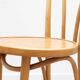Thonet style heart bistro chair in beech
