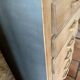 Chest of drawers with 6 drawers in matte cast iron colour.