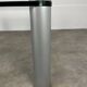 Ligne Roset coffee table, glass, postmodern design, 80s