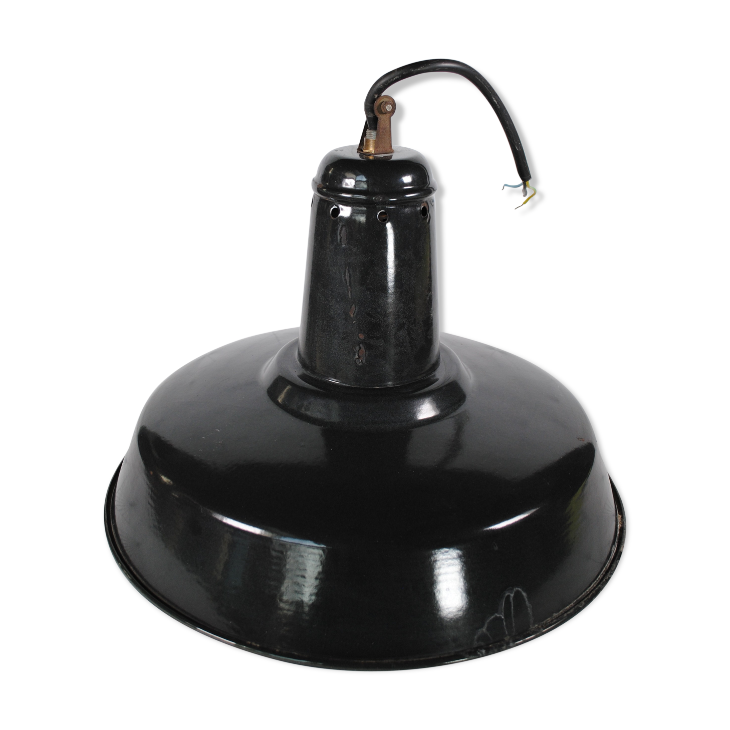 Enamelled industrial hanging