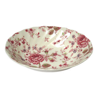 Oval Salad Bowl Rose Chintz Johnson Brothers