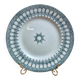 Assiette en terre de fer Saint-Amand modèle Persan