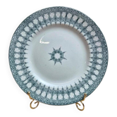 Assiette en terre de fer Saint-Amand modèle Persan