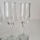 Set de 6 flûtes à champagne en verre