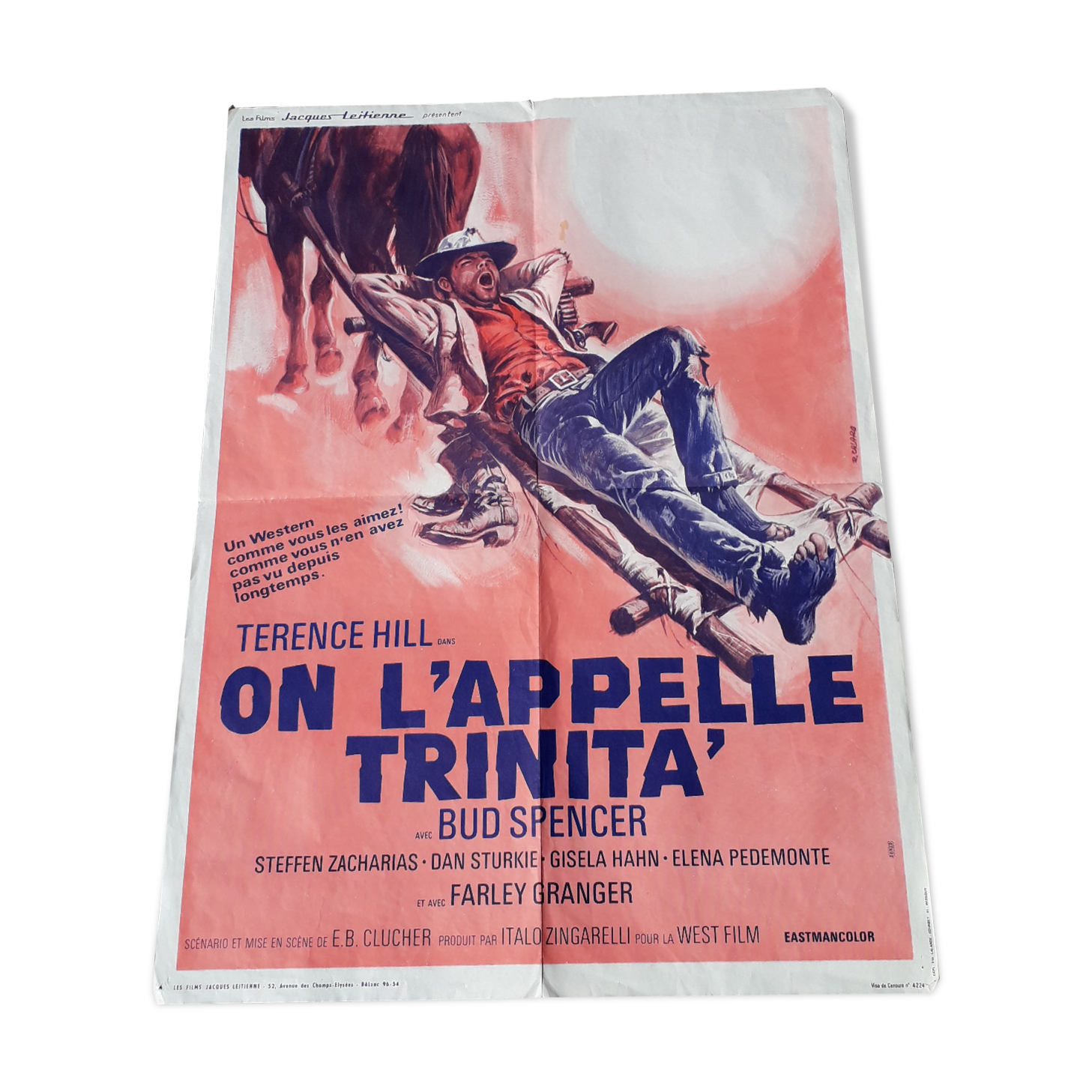 Cinema poster it is called Trinita 1970