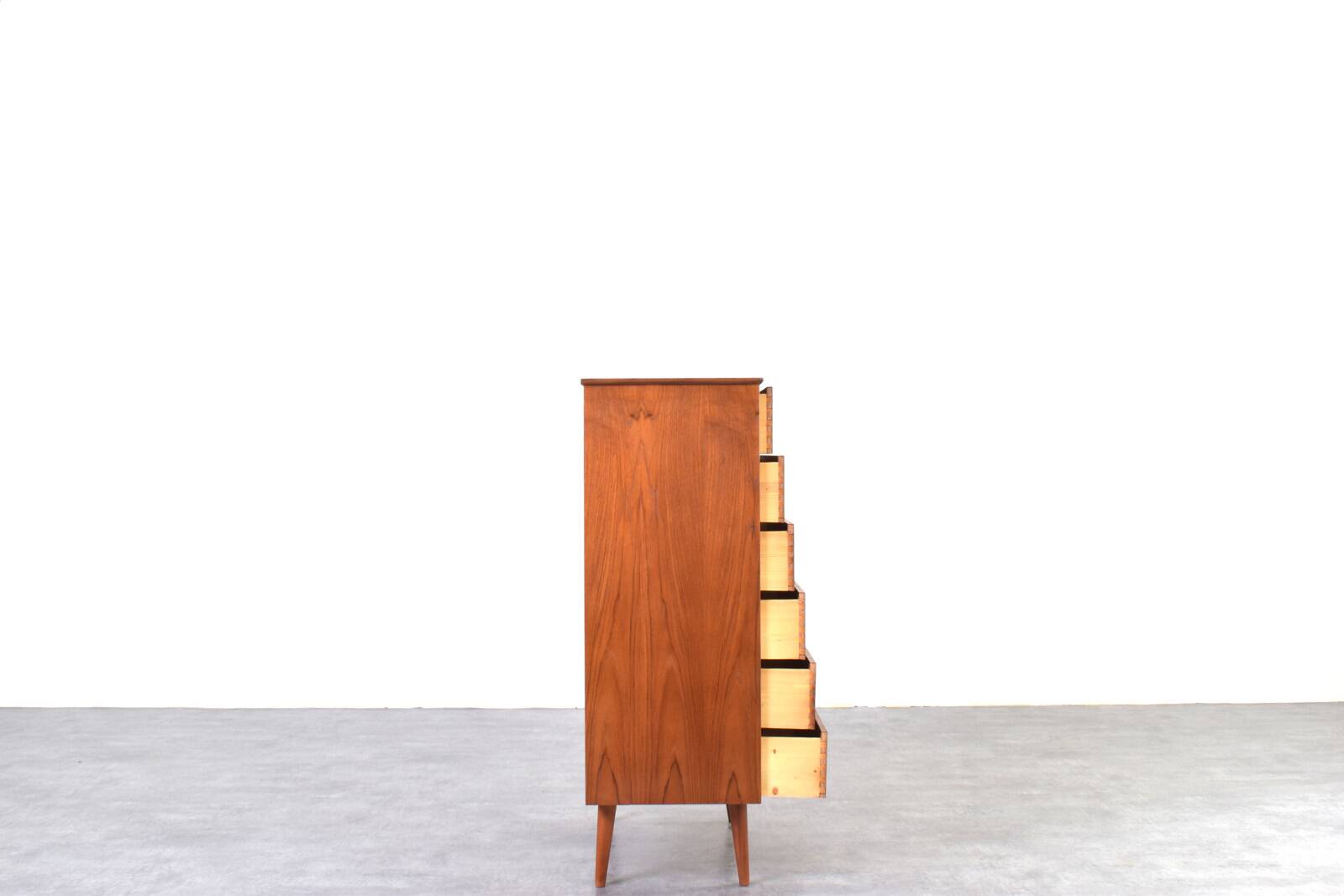 Mid-Century Danish Teak Chest of Drawers, 1960s.