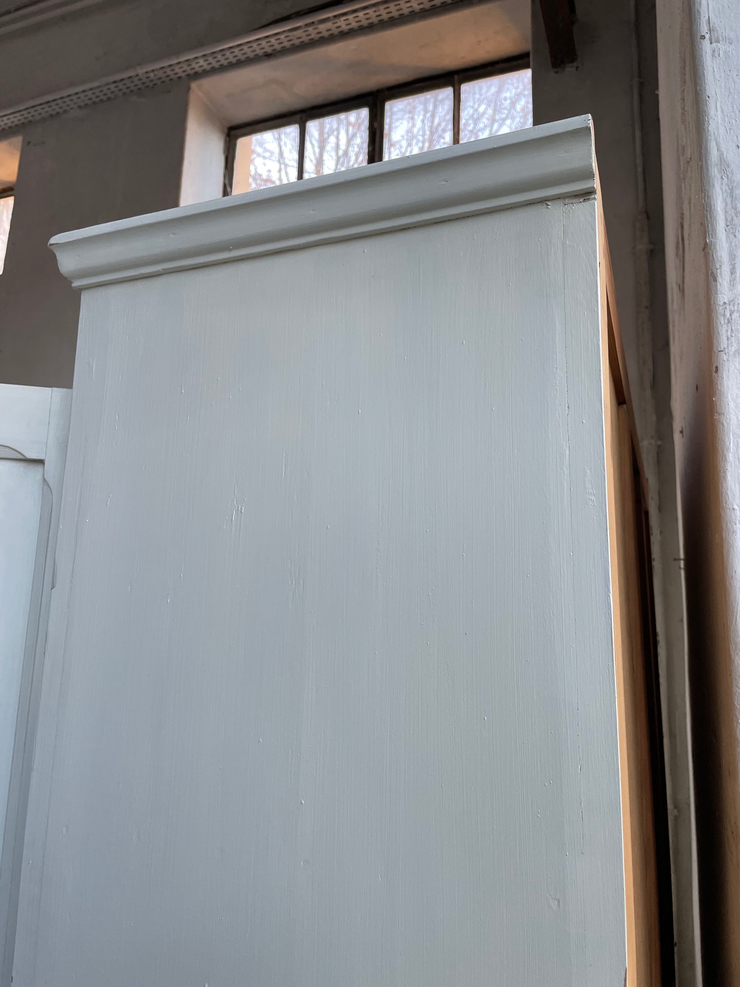 White cutter cabinet
