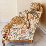 Louis XV style 2-seater bench