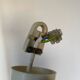 Vintage pendant chandelier by Helena Tynell for Glashütte Limburg bub