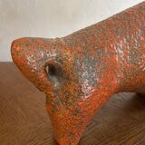 Ceramic bull from the 1970s