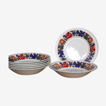 Acapulco Villeroy and Boch soup plates (lot or unit)