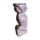 Pink marble owl paper press