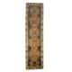 Semi-Vintage Turkish Hand-Knotted Runner 100x381