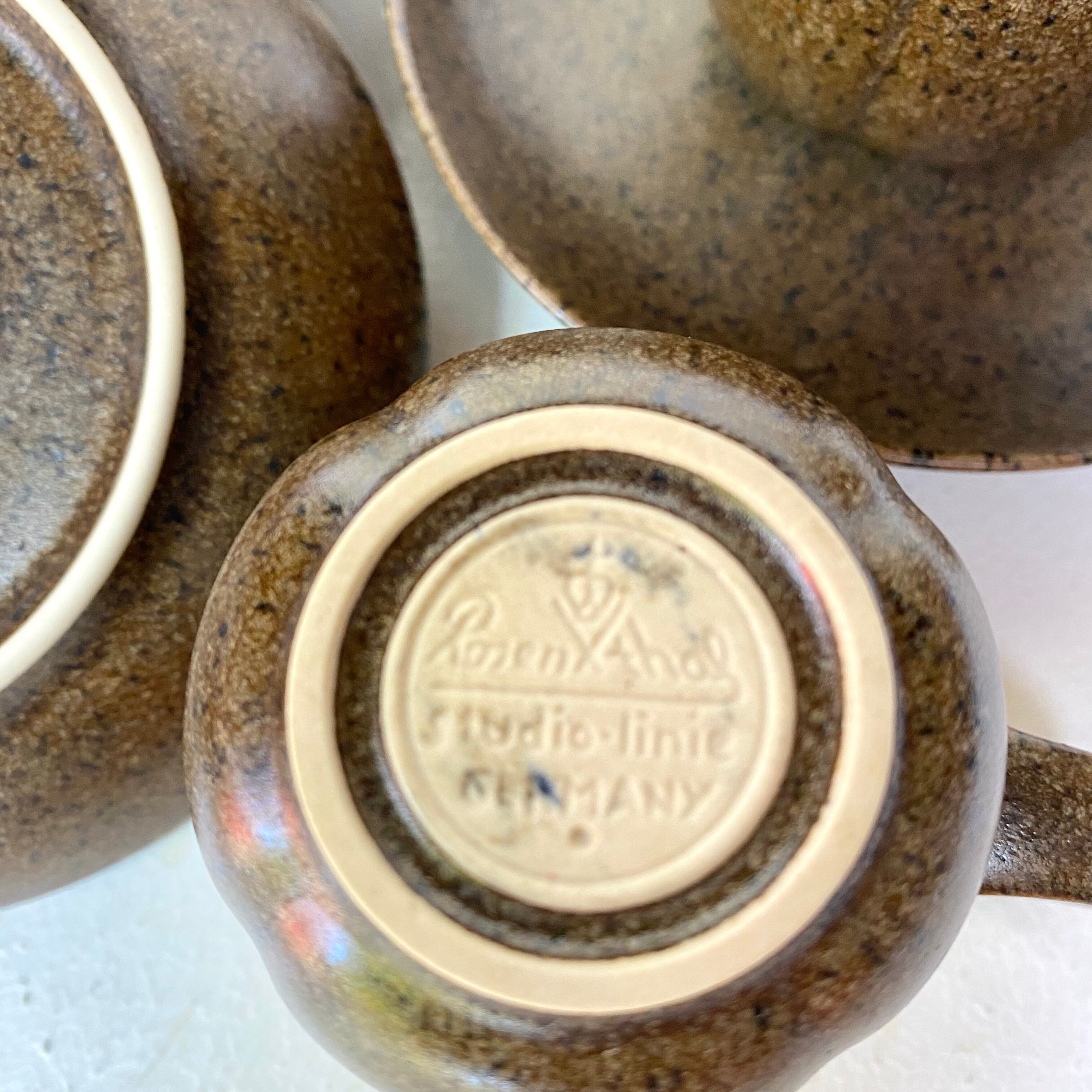 Vintage coffee cups studio Line germany