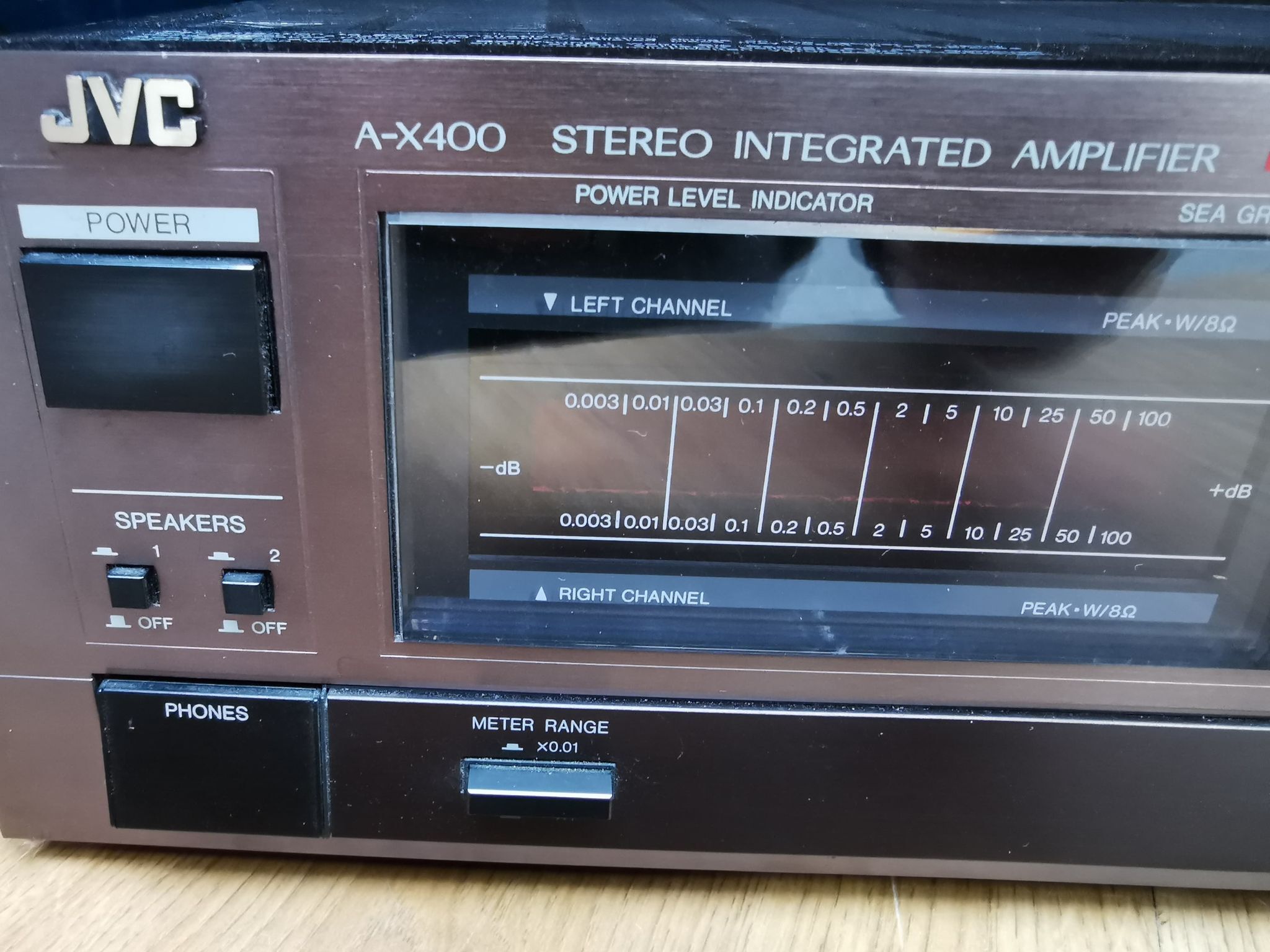 Vintage JVC A-X400 amplifier