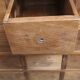 Chiffonnier, meuble de métier 48 tiroirs en teck