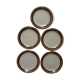 Annika Rörstrand set de 5 assiettes à entrée ou dessert