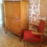 Furniture storage year 50 wood and skai has 16 compartments