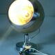 Pair wall lamp eyes ball vintage design 70 years