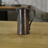 Black ceramic pitcher 1950s