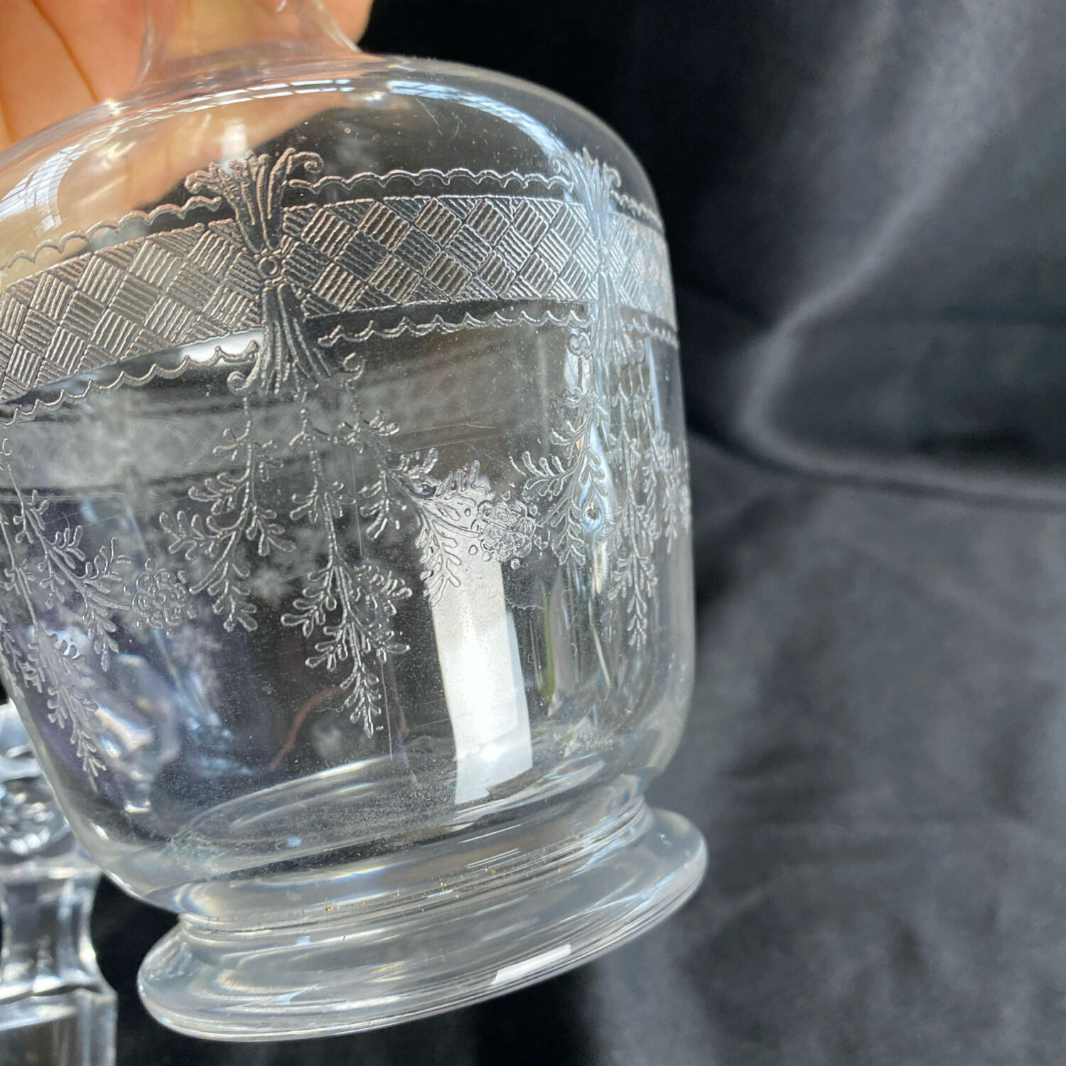 Carafe ancienne Baccarat Saint Louis