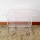 Marais International plexiglass hi-fi cabinet