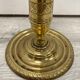 Bougeoir en laiton vintage