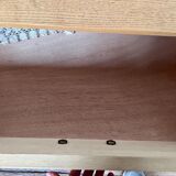 Pair of bedside tables end of vintage sofa