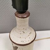 Table lamp in stoneware/ceramics by Danish Axel Larsen 1970-80s