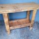Workbench 120cm old solid wood