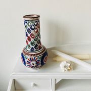 Vase en terre cuite émaillé