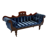 Antique Victorian chaise longue / méridienne