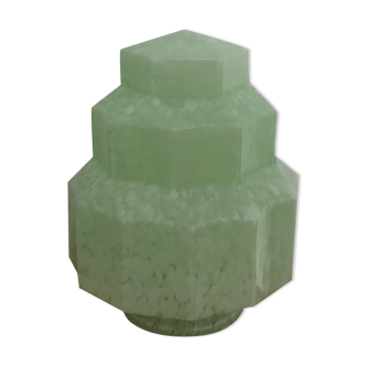 Speckled glass globe