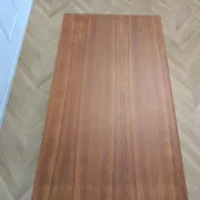 Scandinavian teak dining table with extensions