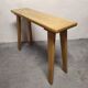Vintage solid wood console