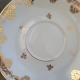 Set of 4 tea or coffee cups in Limoges porcelain