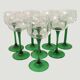 Set de 8 verres à vin d’Alsace