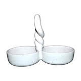 VALLAURIS, vintage ceramic pocket tray 1960 signed Ljj Laurent Jacques et Juliette 1960