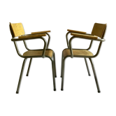 2 chairs of school teacher