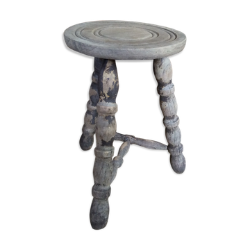 Tabouret en bois