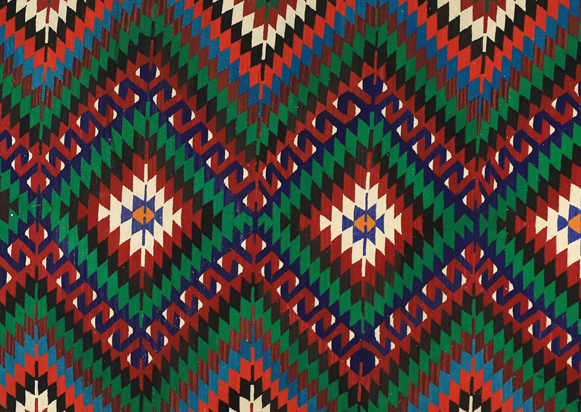 Anatolian handmade kilim rug 310 cm x 174 cm