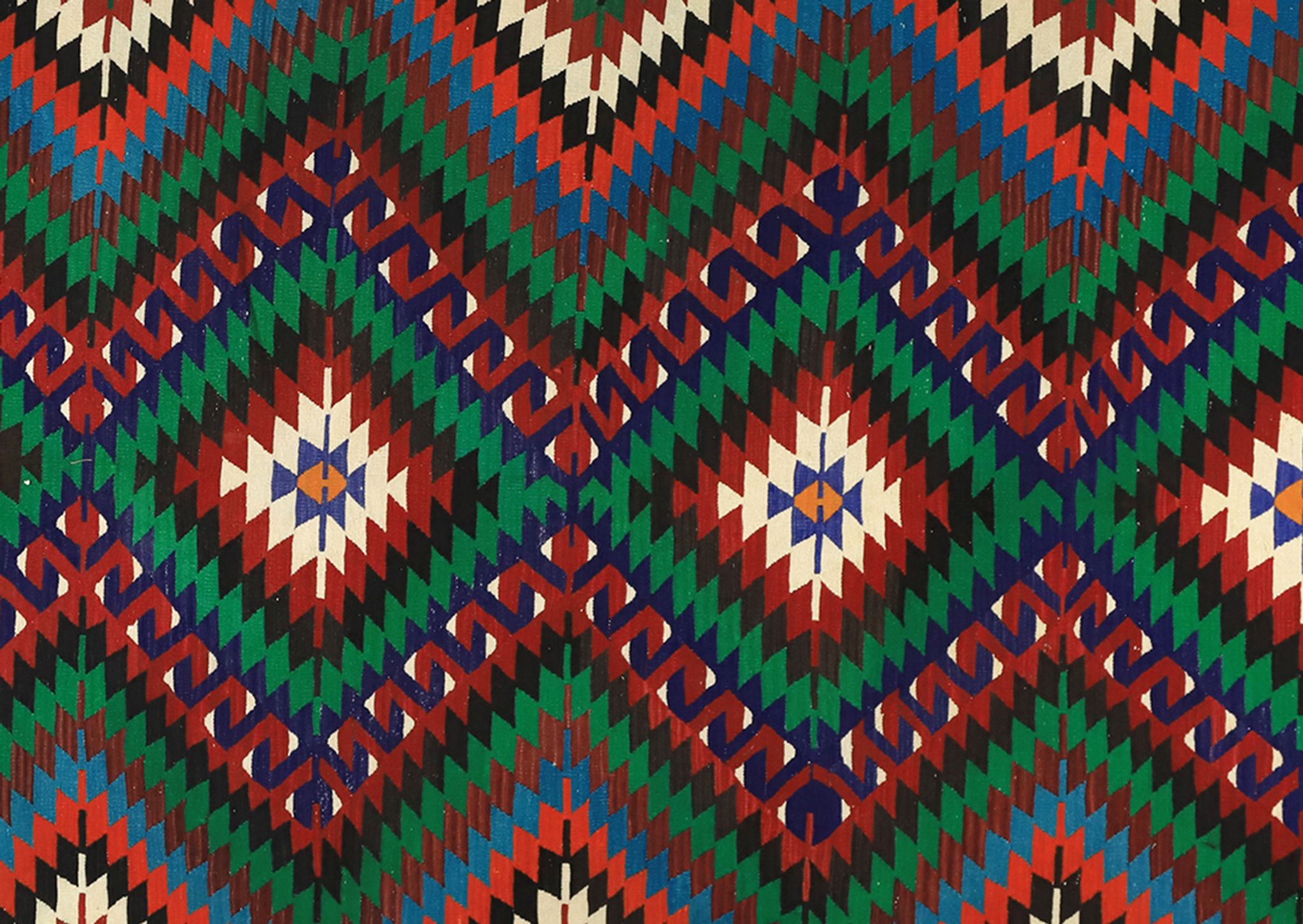 Anatolian handmade kilim rug 310 cm x 174 cm