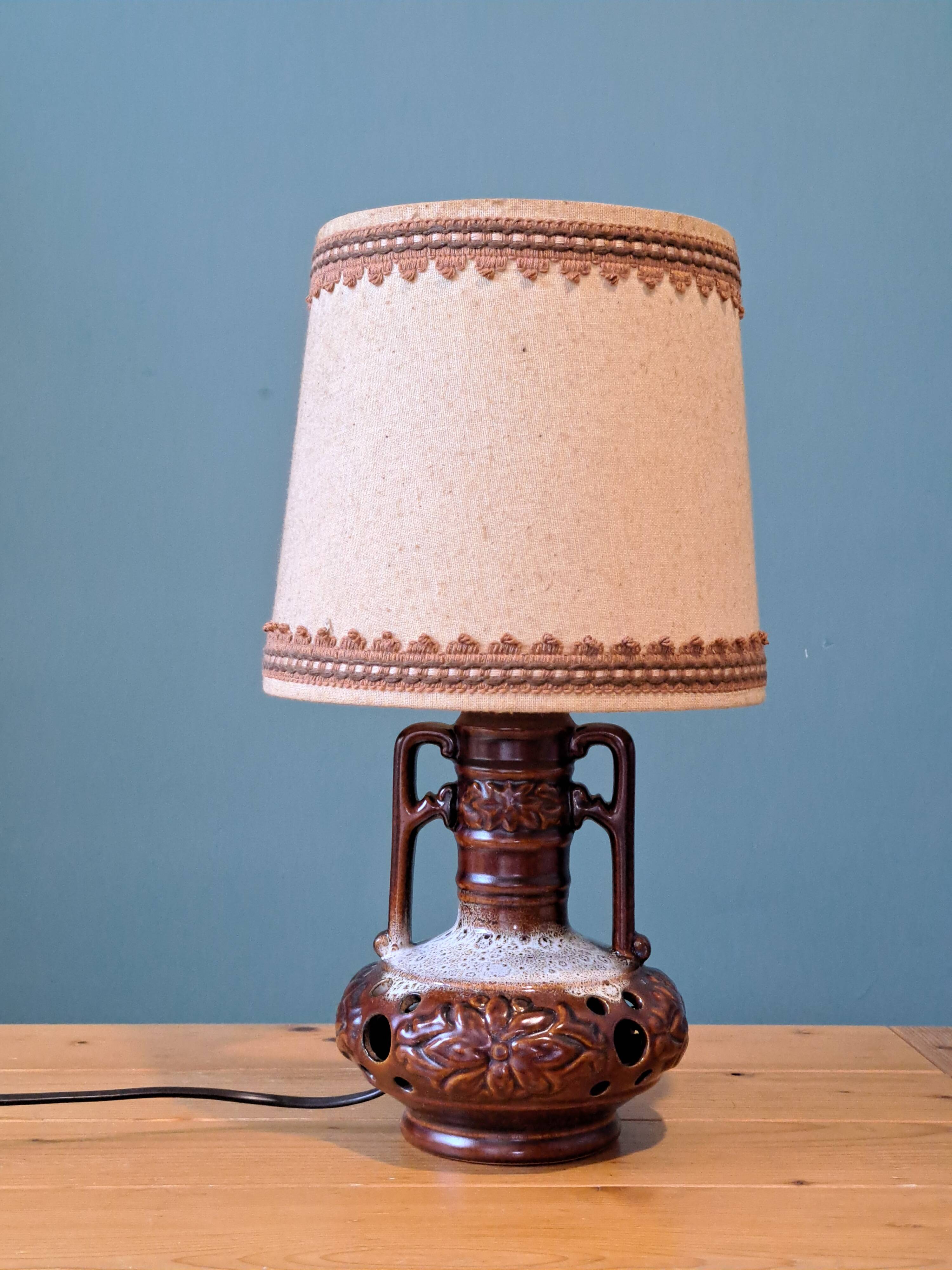 Lampe en céramique